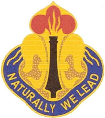 US Army 214th Fires Brigade Unit Crest - Saunders Military Insignia