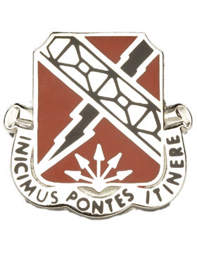 US Army 230th Engineer Battalion unit crest - Saunders Military Insignia
