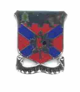 US Army 243rd Artillery Unit Crest