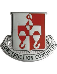US Army 244th Engineer Battalion Unit Crest - Saunders Military Insignia
