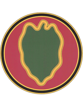 US Army 24th Infantry Combat Service Identification Badge - Saunders Military Insignia