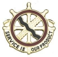 US Army 24th Transportation Unit Crest - Saunders Military Insignia