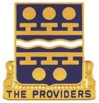 US Army 266th Quartermaster Battalion Unit Crest
