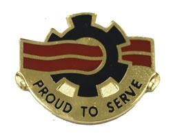 US Army 267th Quartermaster Battalion Unit Crest - Saunders Military Insignia