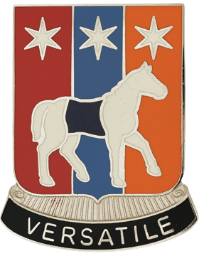 US ARMY 27th Infantry Brigade Special Troops Battalion Unit Crest Left Facing-1 - Saunders Military Insignia