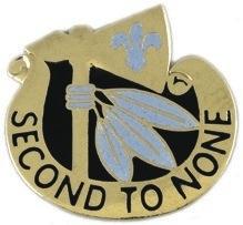 US Army 2nd Infantry Division Unit Crest - Saunders Military Insignia