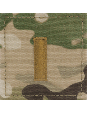 US Army 2nd Lieutenant Multicam Rank Insignia