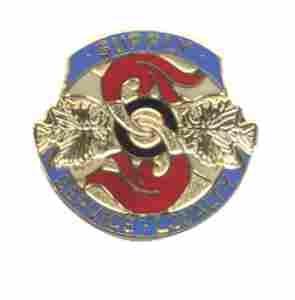 US Army 300th Support Battalion Unit Crest - Saunders Military Insignia