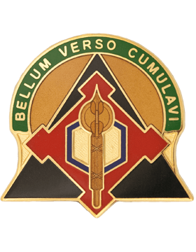 US Army 302nd Combat Support Unit Crest - Saunders Military Insignia