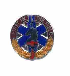 US Army 302nd Field Hospital Unit Crest - Saunders Military Insignia