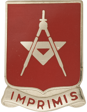 US Army 30th Engineer Battalion Unit Crest - Saunders Military Insignia