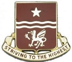 US Army 30th Field Artillery Unit Crest