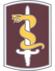 US Army 30th Medical Brigade CSIB - Saunders Military Insignia