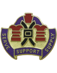 US Army 312th Support Group Unit Crest - Saunders Military Insignia