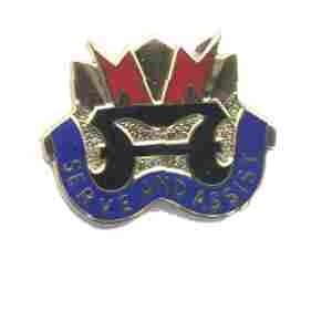 US Army 317th Supply and Service Unit Crest - Saunders Military Insignia