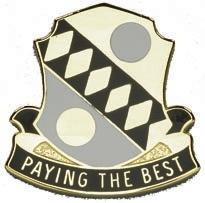 US Army 325th Finance Battalion Unit Crest