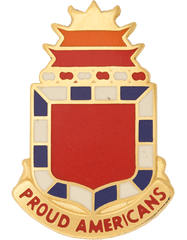 US Army 32nd Field Artillery Unit Crest - Saunders Military Insignia