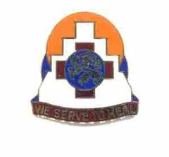 US Army 356th Field Hospital Unit Crest - Saunders Military Insignia
