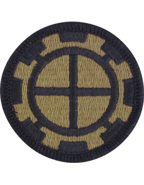 US Army 35th Engineer Brigade Multicam Patch