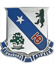 US Army 360th Regiment Unit Crest - Saunders Military Insignia