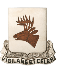 US Army 395th Infantry Regiment Unit Crest - Saunders Military Insignia