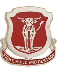 US Army 39th Engineer Battalion Unit Crest - Saunders Military Insignia