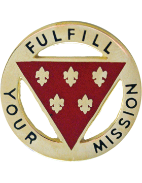 US Army 3rd Infantry Artillery Unit Crest - Saunders Military Insignia