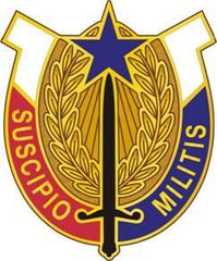 US Army 407th Support Brigade Unit Crest - Saunders Military Insignia