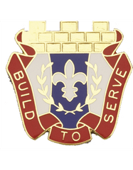 US Army 412th Engineer Command Unit Crest - Saunders Military Insignia