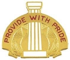 US Army 43rd Sustainment Brigade Unit Crest - Saunders Military Insignia