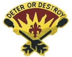 US Army 45th Air Defense Artillery Unit Crest