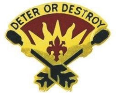 US Army 45th Air Defense Artillery Unit Crest - Saunders Military Insignia