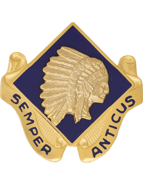 US Army 45th Infantry Brigade right facing Unit Crest - Saunders Military Insignia