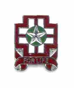 US Army 475th Hospital Unit Crest - Saunders Military Insignia