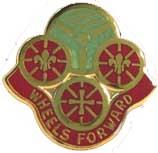 US Army 484th Transportation Battalion Unit Crest - Saunders Military Insignia
