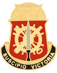 US Army 489th Support Battalion Unit Crest - Saunders Military Insignia