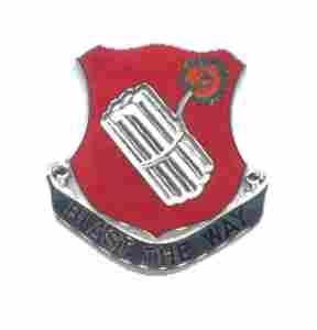 US Army 495th Engineer Battalion Unit Crest