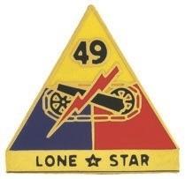 US Army 49th Armored Division Unit Crest - Saunders Military Insignia