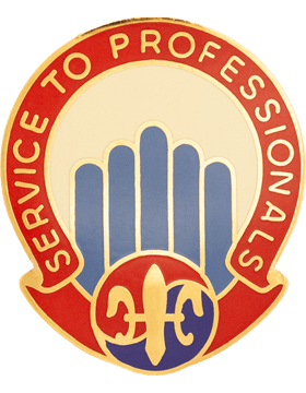US Army 501st Support Group Unit Crest