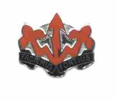 US Army 509th Signal Battalion Unit Crest - Saunders Military Insignia