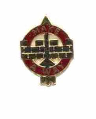 US Army 524th Support Battalion - was 124th Transportation Unit Crest - Saunders Military Insignia