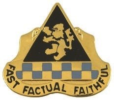 US Army 525th Military Intelligence Battalion Unit Crest - Saunders Military Insignia