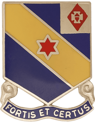 US Army 52nd Infantry Regiment Unit Crest - Saunders Military Insignia