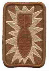 US Army 52nd Ordnance Group desert subdued Patch - Saunders Military Insignia