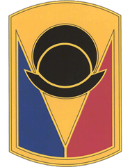US Army 53rd Armored Infantry Brigade Combat Service Identification Badge - Saunders Military Insignia