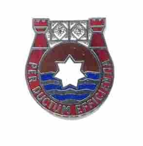 US Army 563rd Engineer Battalion Unit Crest - Saunders Military Insignia