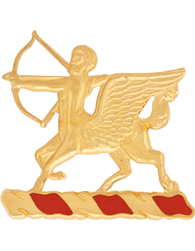US Army 6th Field Artillery left facing Unit Crest - Saunders Military Insignia