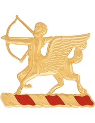 US Army 6th Field Artillery left facing Unit Crest - Saunders Military Insignia