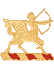 US Army 6th Field Artillery -right facing Unit Crest - Saunders Military Insignia