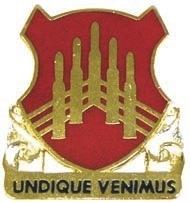 US Army 71st Air Defense Artillery Unit Crest - Saunders Military Insignia